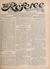 The Referee, Vol 14, No 4 cover