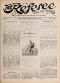 The Referee, Vol 14, No 8 cover