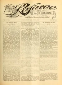 The Referee, Vol 15, No 11 cover
