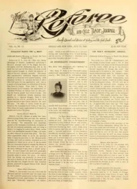 The Referee, Vol 15, No 13 cover