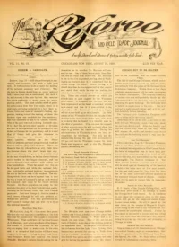 The Referee, Vol 15, No 18 cover