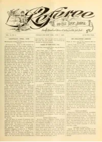 The Referee, Vol 15, No 6 cover