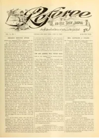 The Referee, Vol 15, No 7 cover