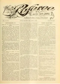 The Referee, Vol 15, No 8 cover