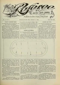 The Referee, Vol 16, No 16 cover