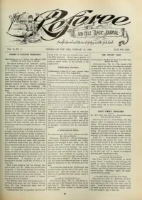 The Referee, Vol 16, No 17 cover