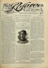 The Referee, Vol 16, No 18 cover