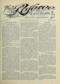 The Referee, Vol 16, No 27 cover