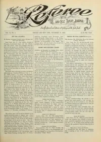 The Referee, Vol 16, No 5 cover
