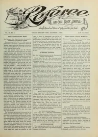 The Referee, Vol 16, No 6 cover