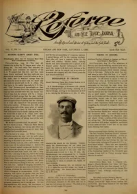 The Referee, Vol 17, No 18 cover