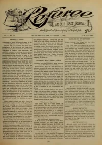 The Referee, Vol 17, No 20 cover
