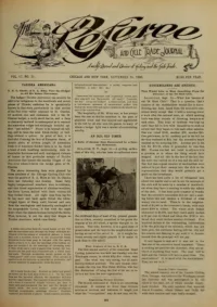 The Referee, Vol 17, No 21 cover