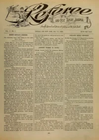 The Referee, Vol 17, No 3 cover