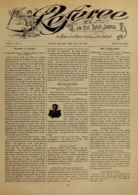 The Referee, Vol 17, No 4 cover