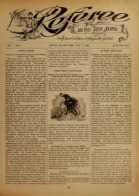The Referee, Vol 17, No 6 cover