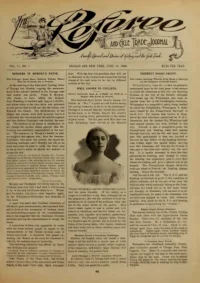 The Referee, Vol 17, No 7 cover