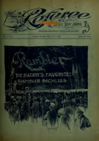 The Referee, Vol 17, No 9 cover