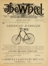 The Wheel Cycling Trade Review, Vol 1, No 24 cover