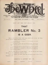 The Wheel Cycling Trade Review, Vol 10, No 4 cover