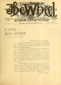 The Wheel Cycling Trade Review, Vol 11, No 3 cover