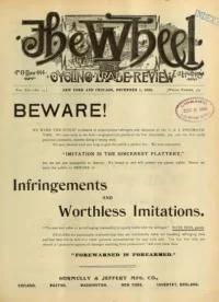 The Wheel Cycling Trade Review, Vol 12, No 15 cover