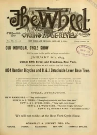 The Wheel Cycling Trade Review, Vol 12, No 20 cover
