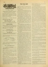 The Wheel Cycling Trade Review, Vol 13, No 17 cover