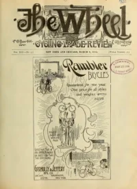 The Wheel Cycling Trade Review, Vol 13, No 3 cover