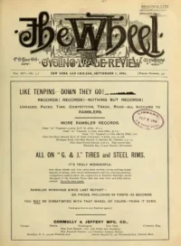 The Wheel Cycling Trade Review, Vol 14, No 3 cover
