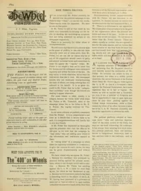 The Wheel Cycling Trade Review, Vol 14, No 6 cover
