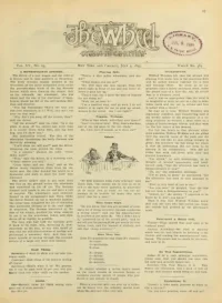 The Wheel Cycling Trade Review, Vol 15, No 20 cover