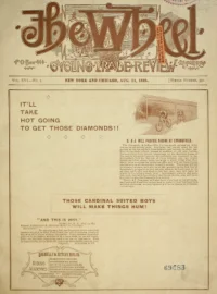 The Wheel Cycling Trade Review, Vol 16, No 1 cover