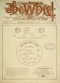 The Wheel Cycling Trade Review, Vol 16, No 11 cover