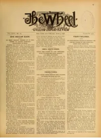 The Wheel Cycling Trade Review, Vol 17, No 16 cover