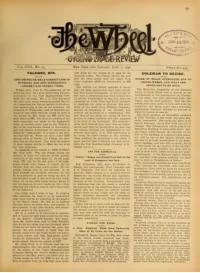 The Wheel Cycling Trade Review, Vol 17, No 17 cover