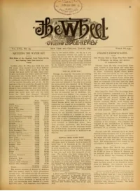 The Wheel Cycling Trade Review, Vol 17, No 19 cover