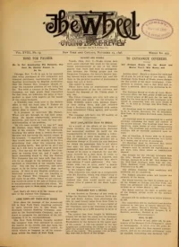 The Wheel Cycling Trade Review, Vol 18, No 13 cover