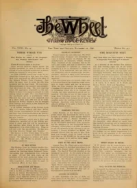 The Wheel Cycling Trade Review, Vol 18, No 15 cover