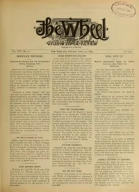 The Wheel Cycling Trade Review, Vol 19, No 11 cover