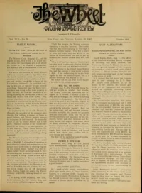The Wheel Cycling Trade Review, Vol 19, No 26 cover
