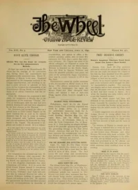 The Wheel Cycling Trade Review, Vol 19, No 9 cover