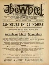 The Wheel Cycling Trade Review, Vol 2, No 18 cover