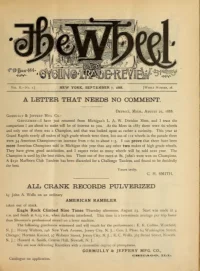 The Wheel Cycling Trade Review, Vol 2, No 2 cover