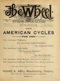 The Wheel Cycling Trade Review, Vol 2, No 21 cover