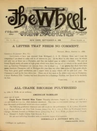The Wheel Cycling Trade Review, Vol 2, No 4 cover
