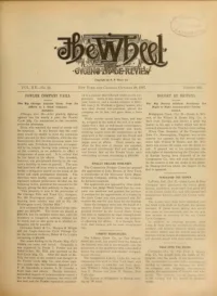 The Wheel Cycling Trade Review, Vol 20, No 11 cover