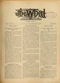 The Wheel Cycling Trade Review, Vol 20, No 14 cover