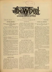 The Wheel Cycling Trade Review, Vol 20, No 17 cover