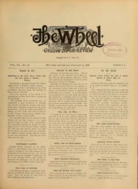 The Wheel Cycling Trade Review, Vol 20, No 26 cover